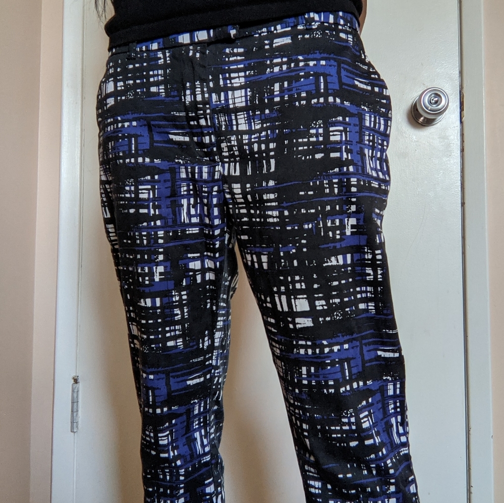 Printed Cotton Pants with pockets